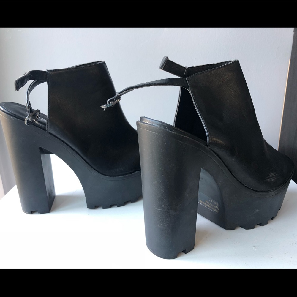 Black heels